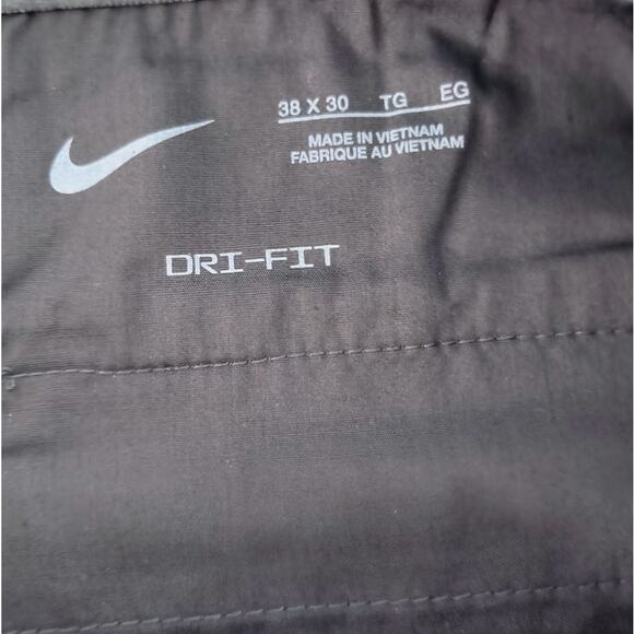 Nike Dri-Fit Golf Pants Men's Size 38 x 30 Flat Front Straight leg Flex Fabric - Picture 2 of 13